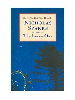 Y2K The Lucky One Nicholas Sparks Hachette Blue Paperback Fiction Young Adult
